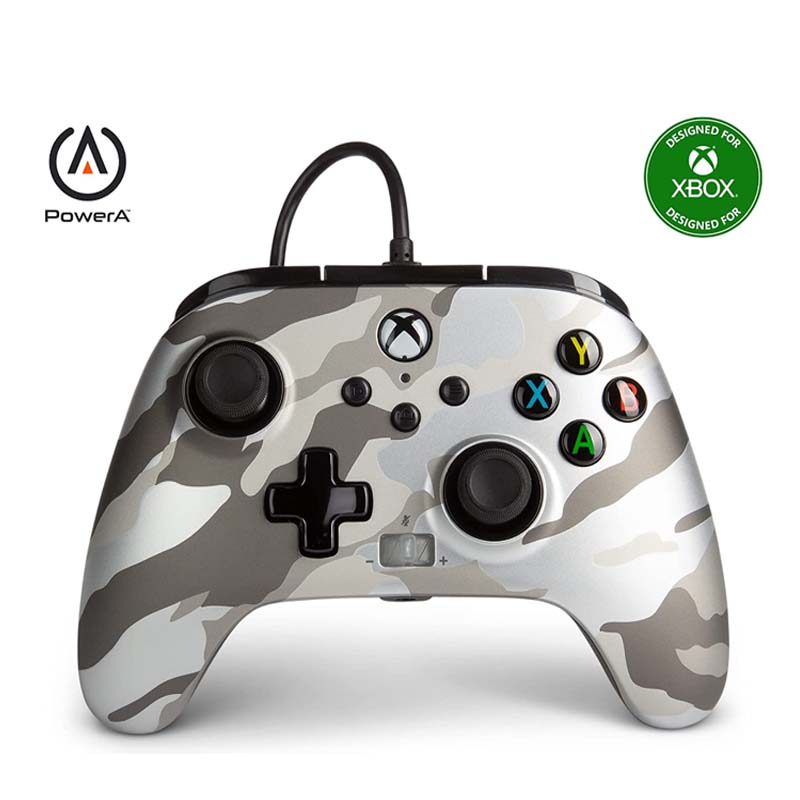 PowerA Enhanced Wired Controller Artic Camo (Xbox One/Xbox Series X/S)